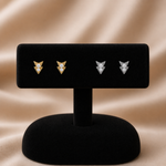 Load image into Gallery viewer, EFA54267. 14K Solid Gold Diamond Arrow Studs