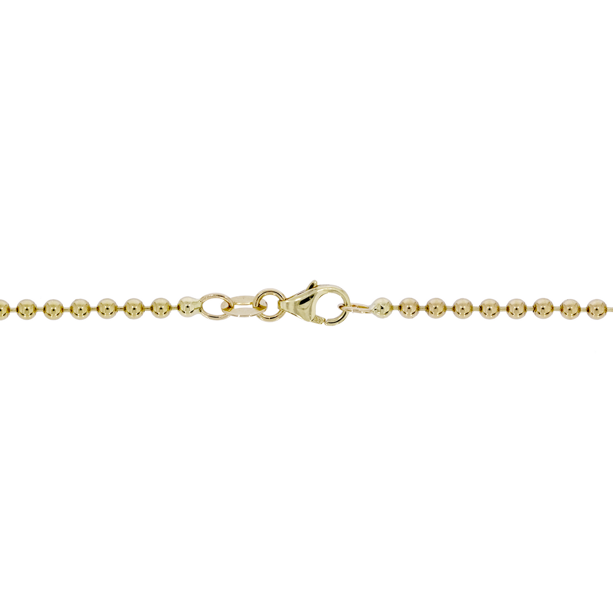 NFZ71706TQ. 14K Solid Gold Gemstone Necklace