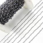 Load image into Gallery viewer, TAN5. Tanzanite Wire Wrap Chain
