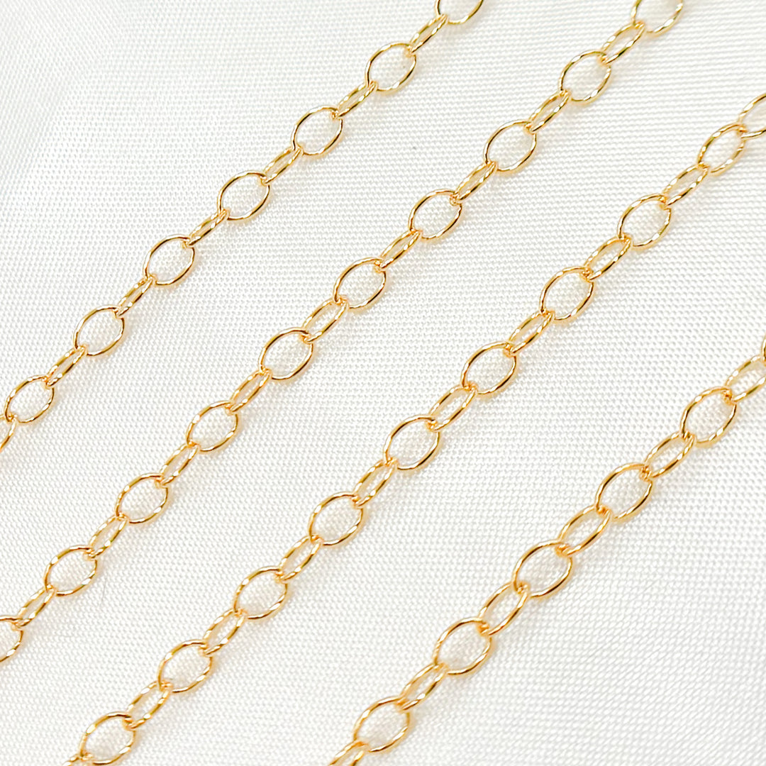 1808GF. 14K Gold-Filled Smooth Cable Chain