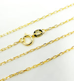 Load image into Gallery viewer, 030KF17D. 14K Solid Gold Cable Chain
