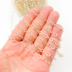 Load image into Gallery viewer, 2207FSS. Sterling Silver Flat Cable Chain
