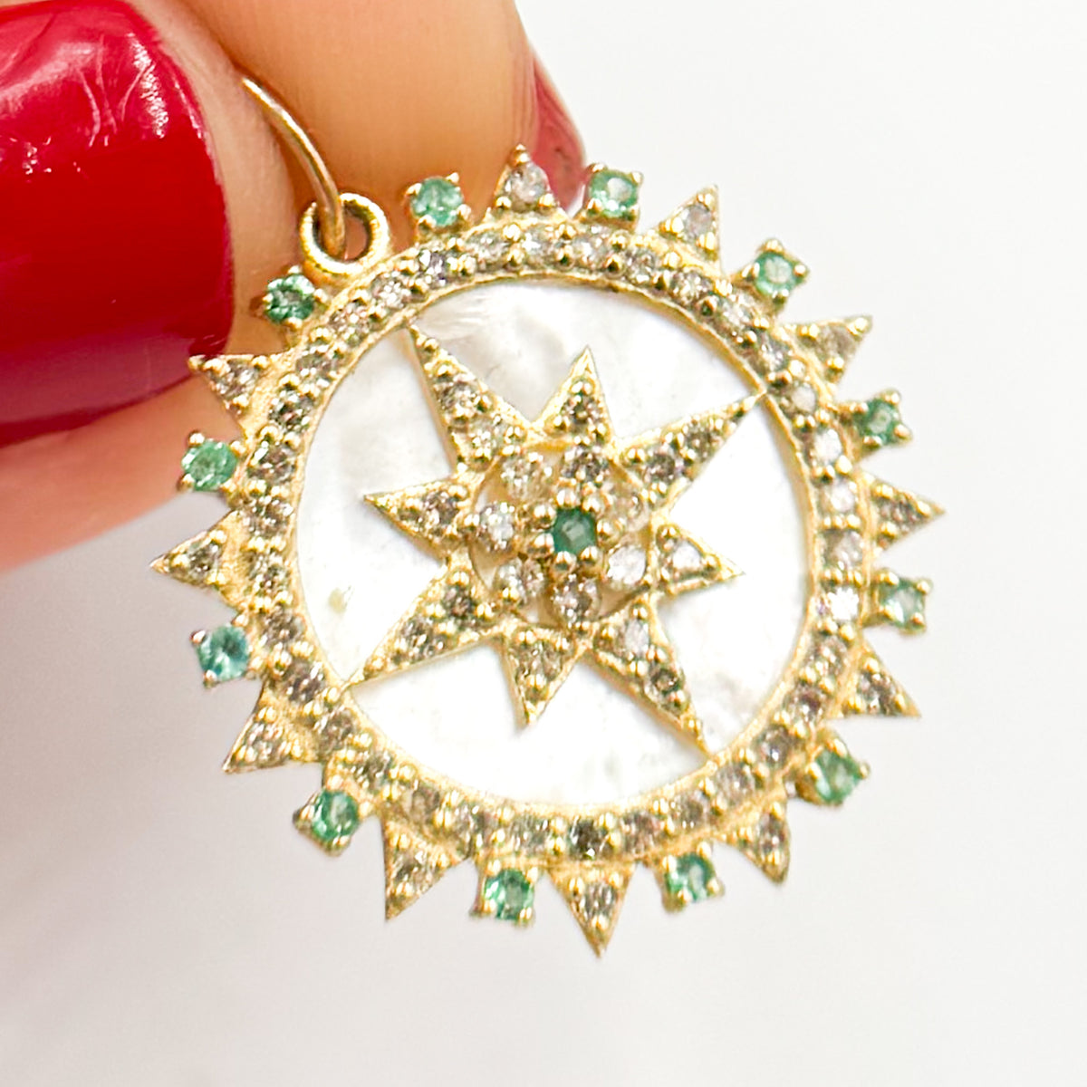 Buy now 14K Solid Gold Star Pendant