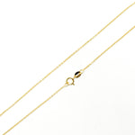 Load image into Gallery viewer, 030RFLG18K. 18K Solid Yellow Gold Cable Link Chain
