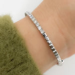 Load image into Gallery viewer, BNP68311. 14K Solid Gold Diamond Bangle