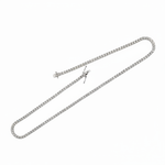 Load image into Gallery viewer, NFP71363. 14K Solid Gold Diamond Tennis Necklace