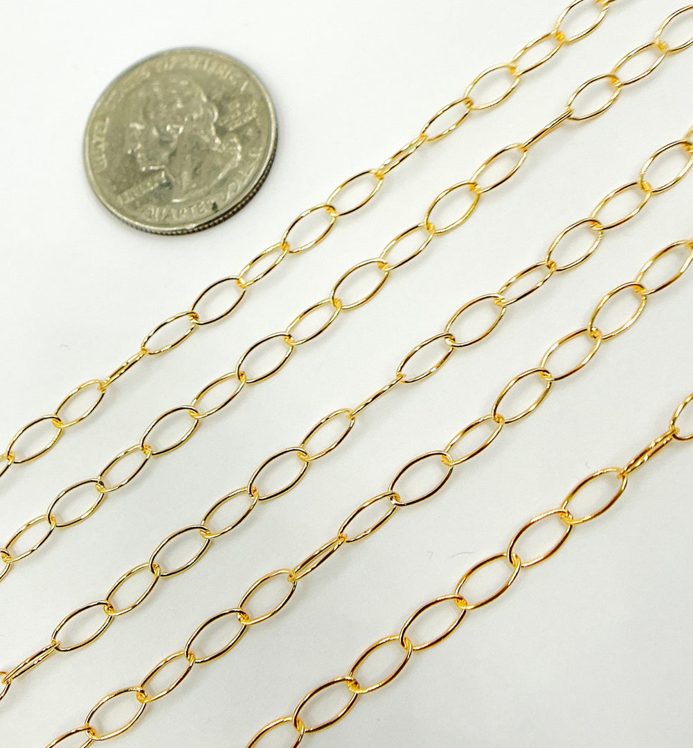 14K Gold Filled Oval Chain. 791GF