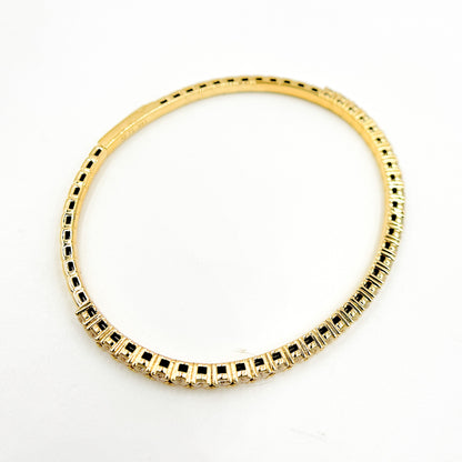 BNP68311. 14K Solid Gold Diamond Bangle