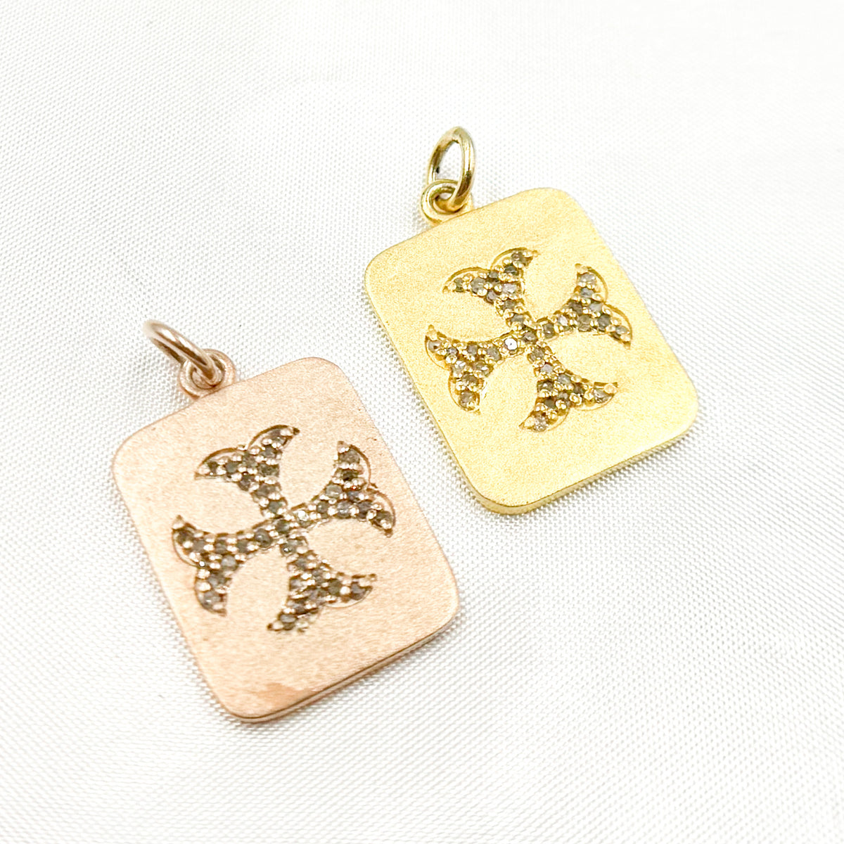 Shop Silver Rectangle Cross Pendant