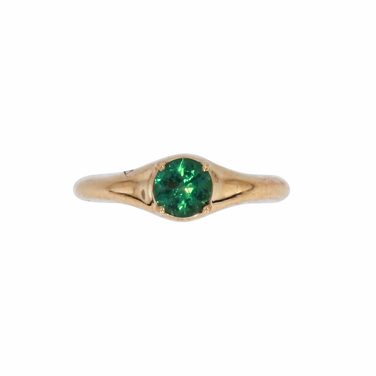 CMZ00100. 14K Solid Gold Ring Charm