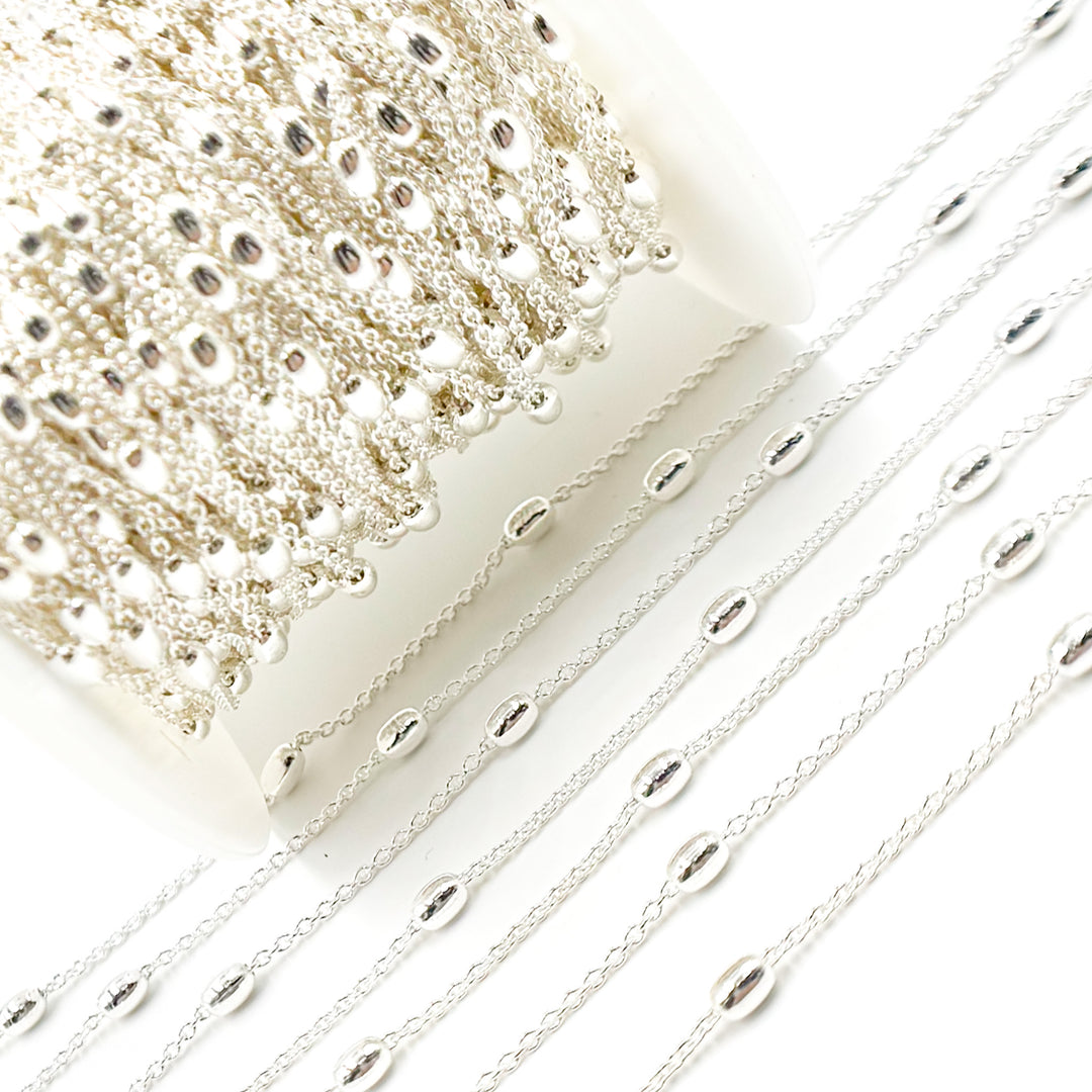 Sterling Silver Satellite Chain