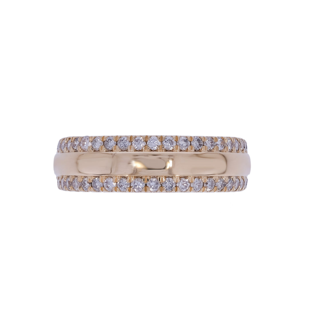 RAH02619. 14K Solid Gold Diamond Ring
