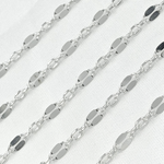 Load image into Gallery viewer, Z105SS.  Sterling Silver Flat Marina Link Chain
