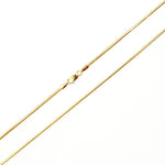Load image into Gallery viewer, 160CCTD. 14k Solid Yellow Gold Snake Necklace