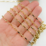 Load image into Gallery viewer, Y45GP. Gold Plated 925 Sterling Silver Box Chain
