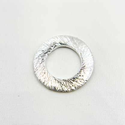 Buy 10MM White Sterling Silver Ring Connector