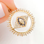 Load image into Gallery viewer, Buy Now Gold Eye Pendants

