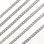 Load image into Gallery viewer, X12OX. Oxidized Sterling Silver Curb Chain
