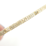 Load image into Gallery viewer, 14K Solid Gold Bangle with Diamonds. KG97
