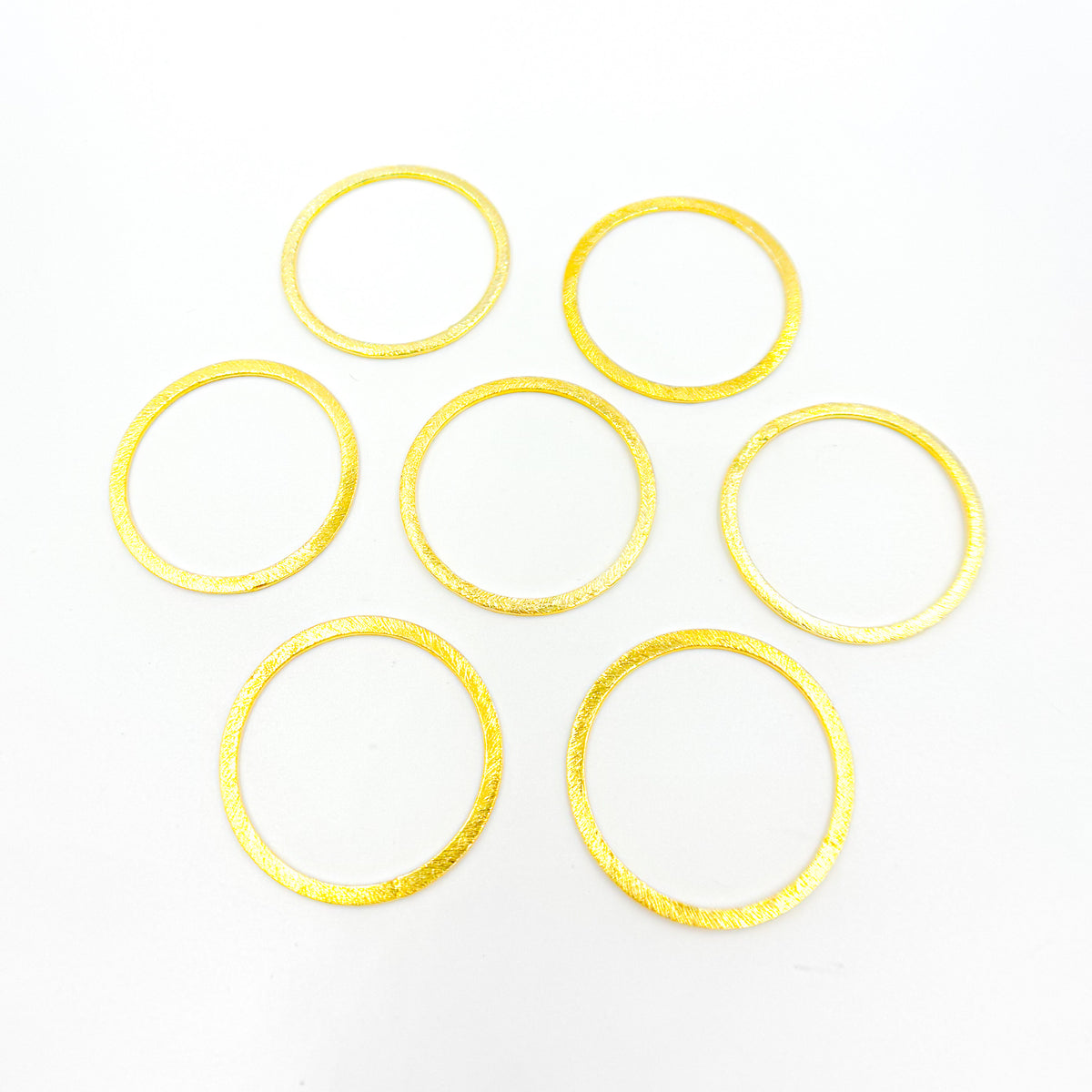 Gold Plated Sterling Silver Ring Connector