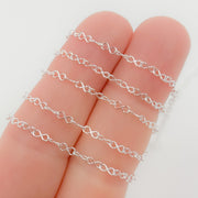 Sterling Silver Infinity Link Chain