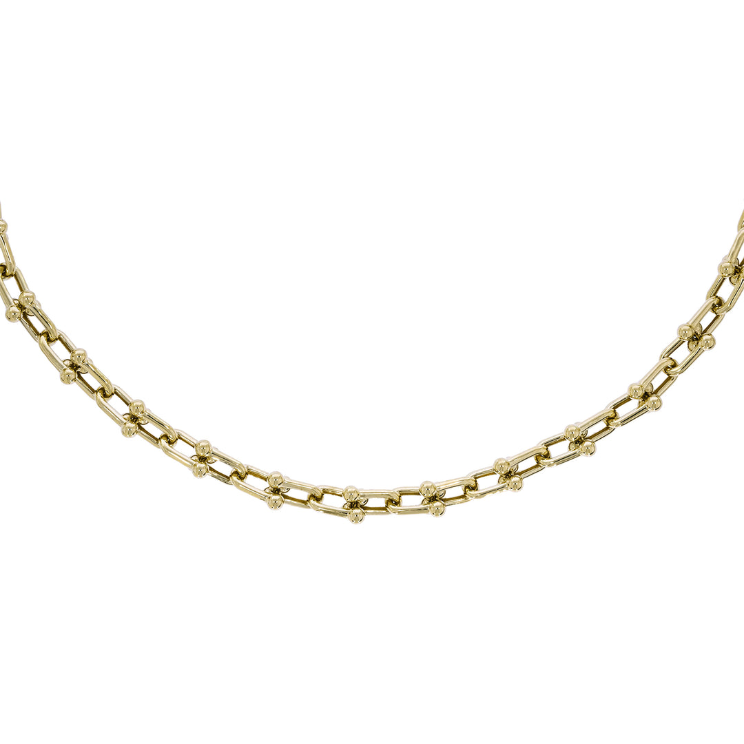 NFF72722. 14K Solid Gold Diamond Fancy Necklace