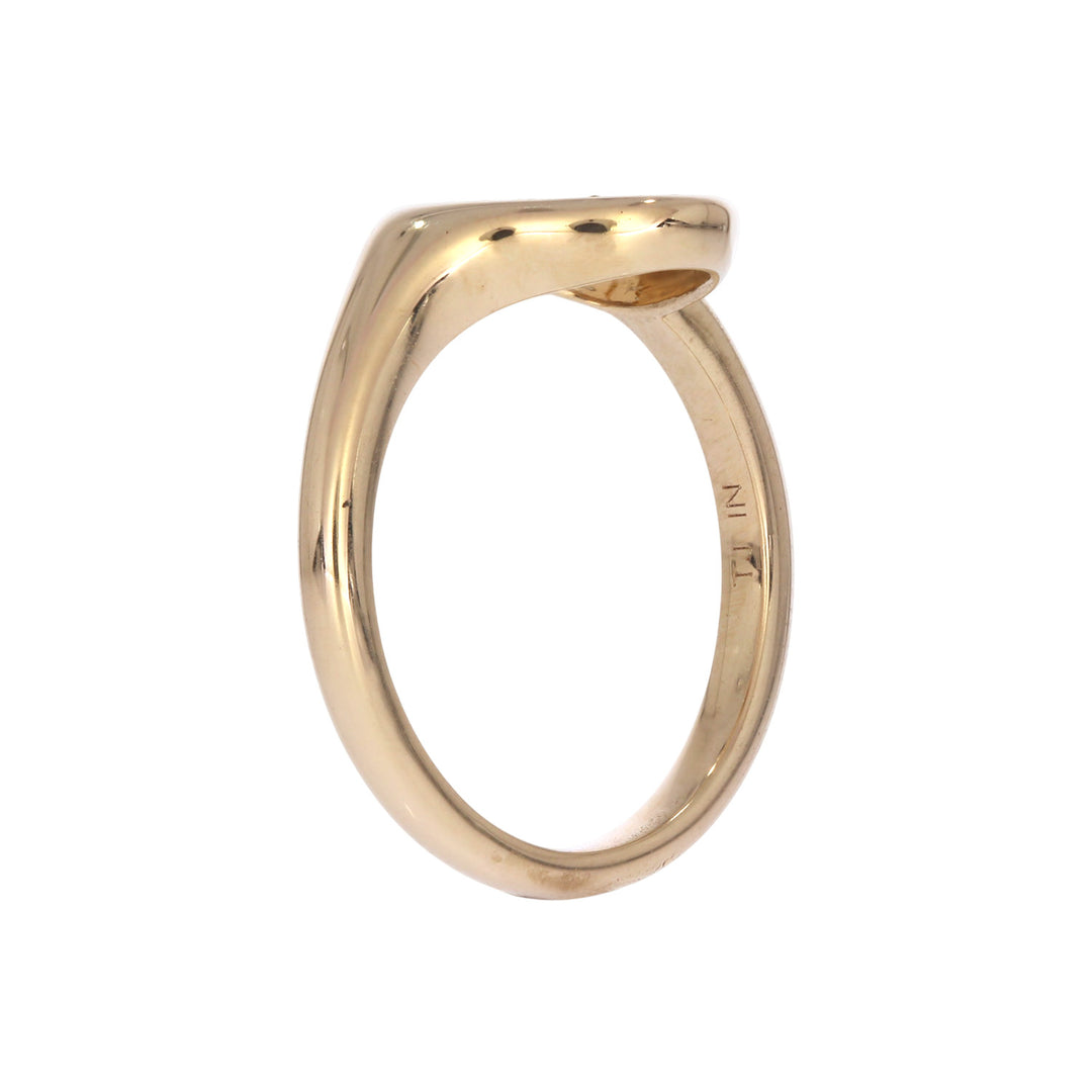 RFD19897. 14k Solid Gold Diamond Fancy Ring