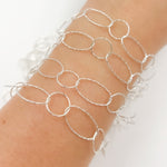 Load image into Gallery viewer, Y31SS. Sterling Silver Diamond Cut Cable Chain
