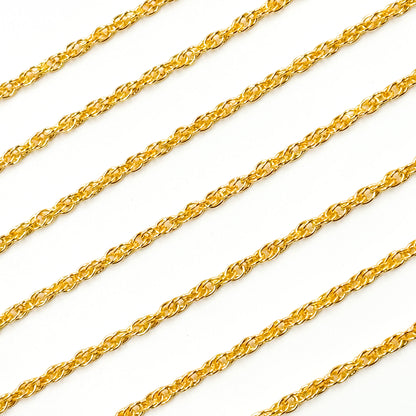 607GF. 14k Gold Filled Rope Chain