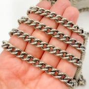 Sterling Silver Smooth Curb Chain