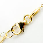 Load image into Gallery viewer, NKSET399. 14k Solid Yellow Gold Infinity Link Necklace