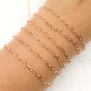 Gold Filled Paperclip Chain