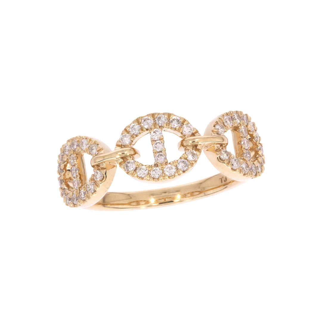RFF19507. 14K Solid Gold Diamond Ring