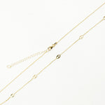 Load image into Gallery viewer, NKSET778. 14k Solid Yellow Gold Marina Link Necklace