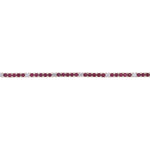 Load image into Gallery viewer, CB97383-2. 14k Solid Gold Diamond and Gemstone Tennis Bracelet