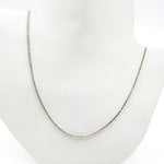 Load image into Gallery viewer, 050FRDTL426WG. 14K White Solid Gold Franco Link Chain
