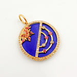 Load image into Gallery viewer, Shop Now 14K Gold Round Pendant
