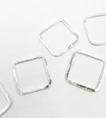 Load image into Gallery viewer, 925 Sterling Silver Square Shape 25x25mm. SS2
