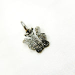 Load image into Gallery viewer, DC439. Diamond Sterling Silver Butterfly Charm
