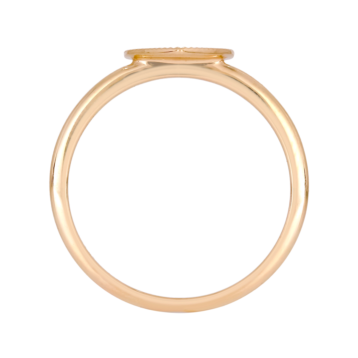14k Solid Gold Heart Ring
