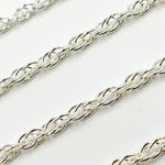 Load image into Gallery viewer, 607SS. 925 Sterling Silver Rope Chain
