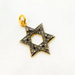 Load image into Gallery viewer, DC429. Diamond Silver Star of David Pendant
