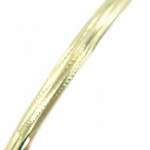 Load image into Gallery viewer, Bangle16. 14K Solid Gold Matte Textured Bangle