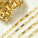 Load image into Gallery viewer, V42GP. Gold Plated 925 Sterling Silver Flat Box Chain
