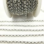 Load image into Gallery viewer, V102OX. Oxidized Sterling Silver Circular Chain
