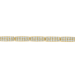 Load image into Gallery viewer, BFL60857. 14K Solid Gold Diamond Bracelet