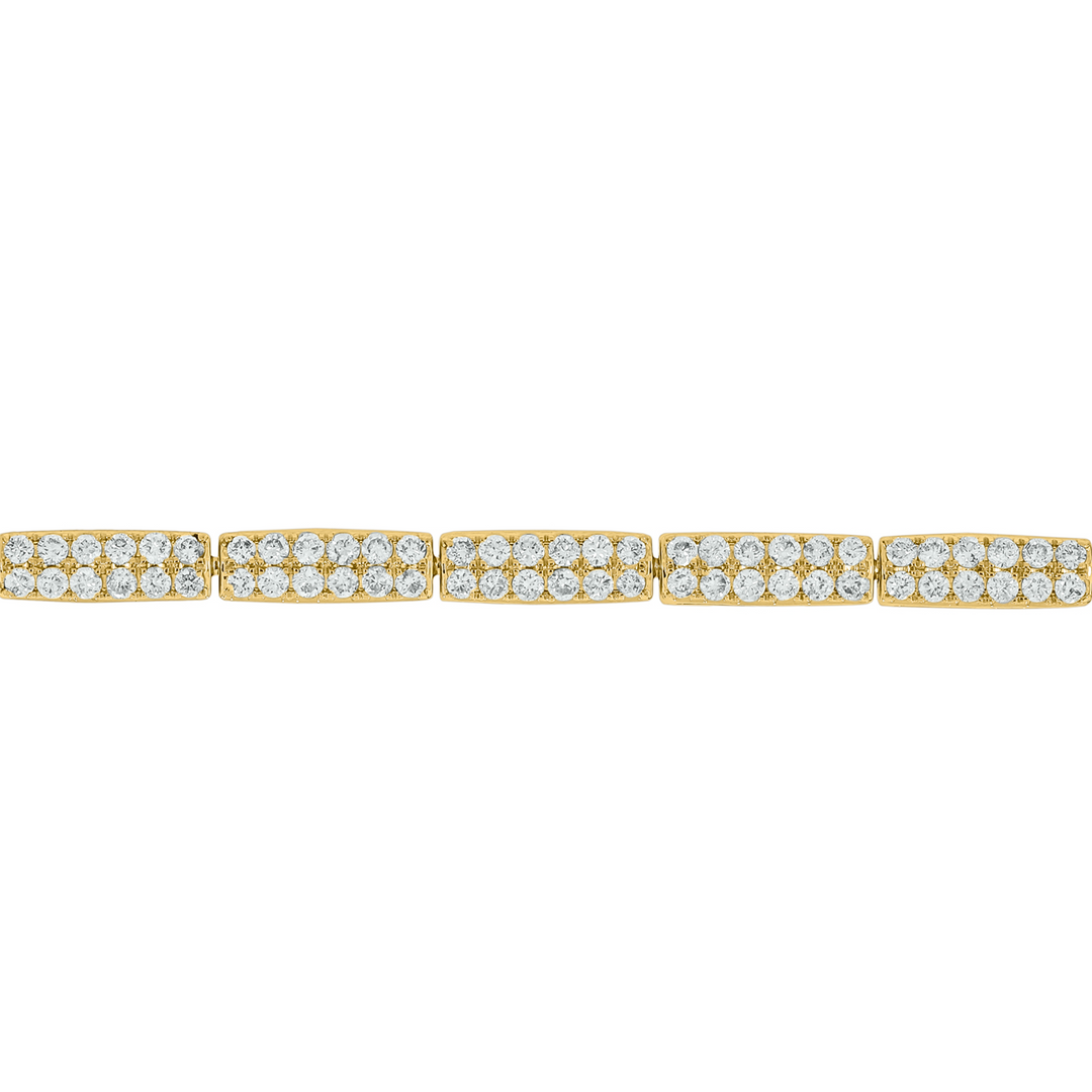 BFL60857. 14K Solid Gold Diamond Bracelet