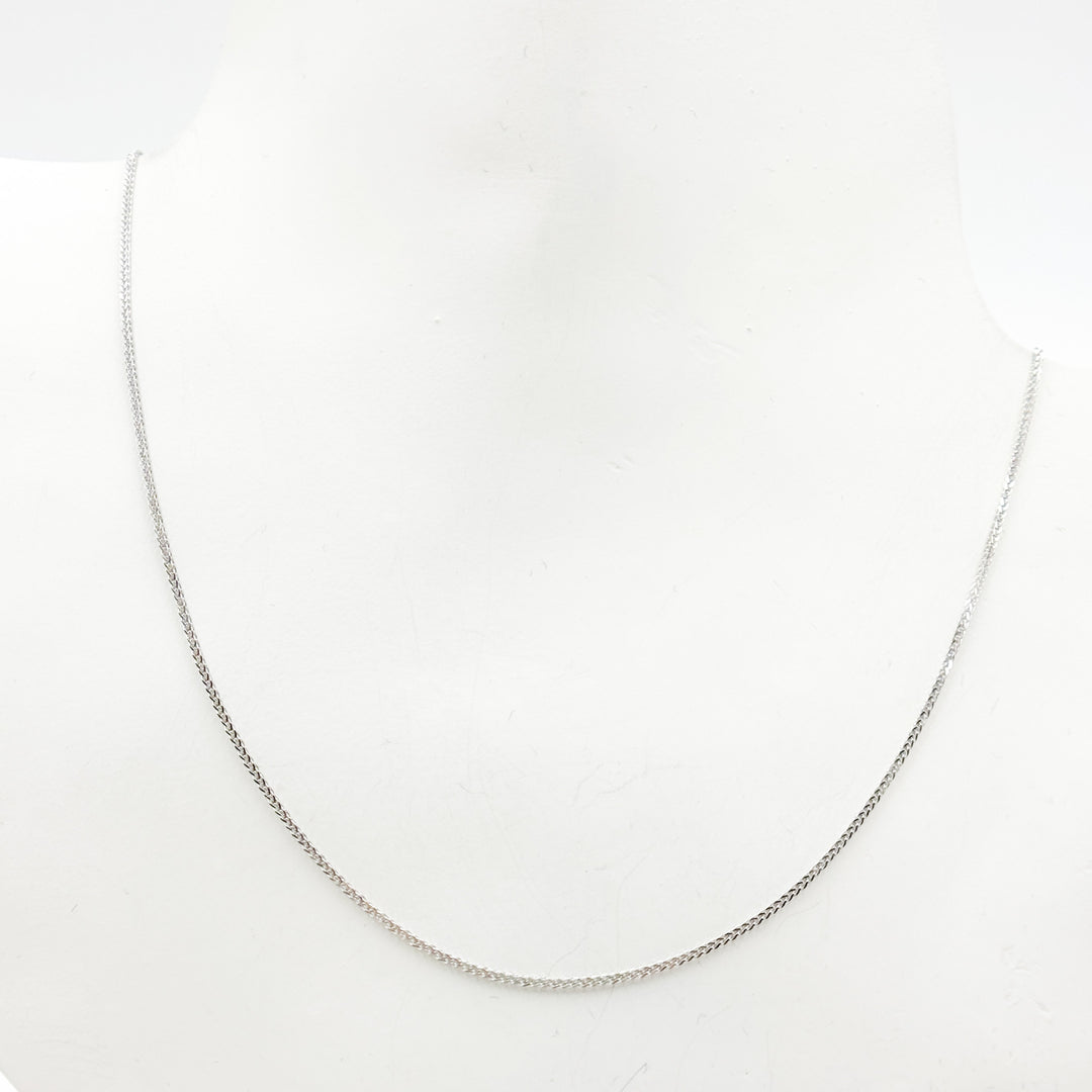 018SP3T4WG18K. 18K Solid Gold Wheat Chain