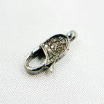 Load image into Gallery viewer, DC616. Diamond &amp; Sterling Silver Lobster Clasp
