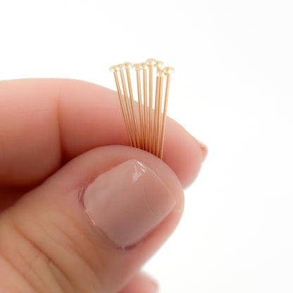 Gold-filled Ball 1.5 Inch Headpin